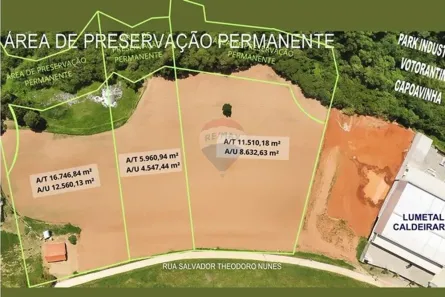 Lote/Terreno à venda, 8632m² no Capoavinha, Votorantim