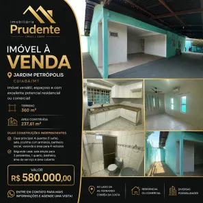 Apartamento com 4 Quartos à venda, 237m² no Jardim Petrópolis, Cuiabá