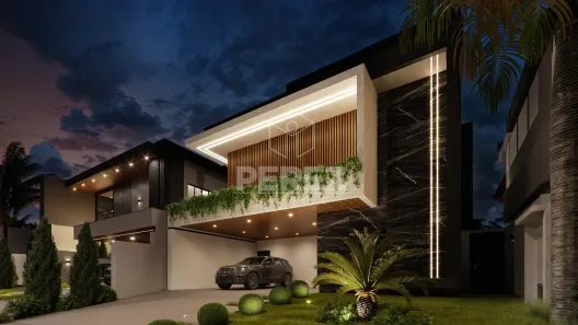 Casa de Condomínio com 4 Quartos à venda, 266m² no Terras Alpha Campo Grande, Campo Grande