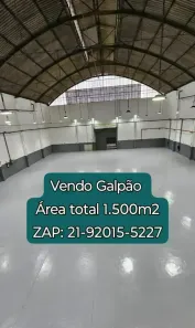 Galpão/Depósito/Armazém com 1 Quarto à venda, 1500m² no Penha, Rio de Janeiro