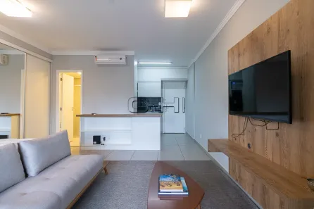 Apartamento com 1 Quarto para alugar, 42m² no Brooklin Paulista, São Paulo