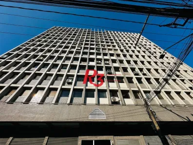 Sala Comercial para alugar, 521m² no Centro, Santos