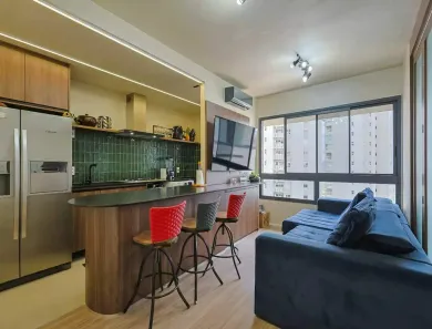 Apartamento com 1 Quarto à venda, 44m² no Vila da Serra, Nova Lima
