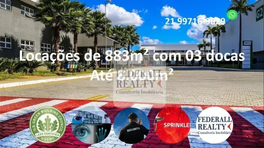 Galpão/Depósito/Armazém para alugar, 2649m² no Vargem Pequena, Rio de Janeiro