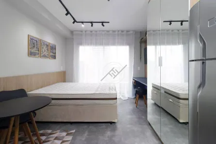 Apartamento com 1 Quarto para alugar, 24m² no Vila Cordeiro, São Paulo