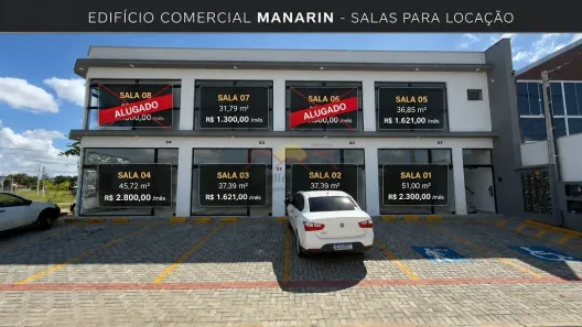 Sala Comercial para alugar, 37m² no Itinga, Araquari