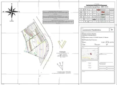 Lote/Terreno à venda, 3110m² no Chácaras Marco, Barueri
