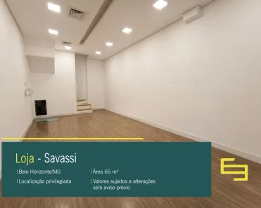 Ponto Comercial para alugar, 65m² no Savassi, Belo Horizonte