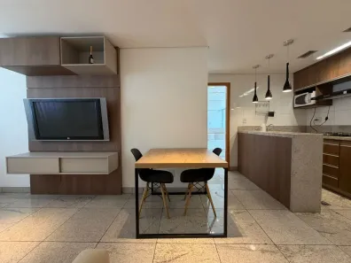 Apartamento com 1 Quarto para alugar, 45m² no Savassi, Belo Horizonte