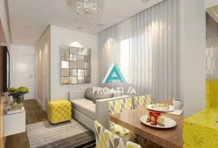 Apartamento com 2 Quartos à venda, 47m² no Vila Guarani, Santo André