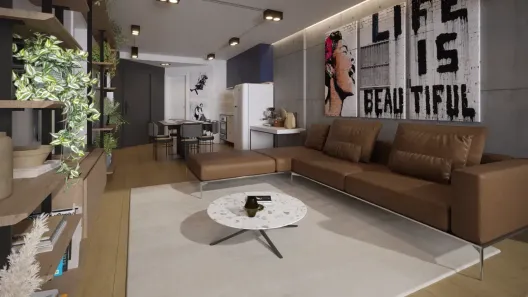 Apartamento com 1 Quarto à venda, 32m² no Pina, Recife