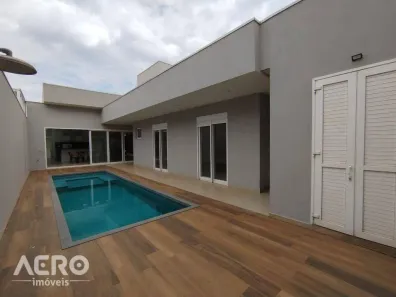 Casa de Condomínio com 3 Quartos para venda ou aluguel, 327m² no Residencial Jardim Estoril V, Bauru