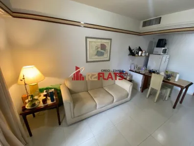 Flat com 1 Quarto à venda, 33m² no Cidade Monções, São Paulo