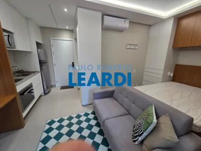 Apartamento com 1 Quarto para alugar, 27m² no Indianópolis, São Paulo