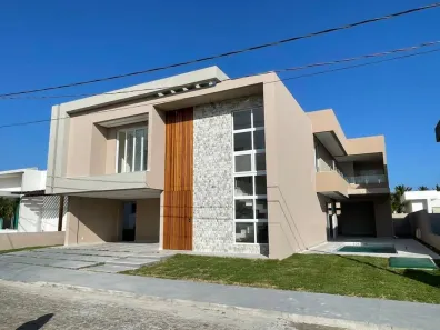 Casa de Condomínio com 4 Quartos à venda, 470m² no Zona de Expansão (Olhos D'Agua), Barra dos Coqueiros