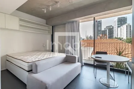 Kitnet com 1 Quarto à venda, 28m² no Jardim das Bandeiras, São Paulo