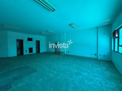 Sala Comercial com 1 Quarto para alugar, 210m² no Centro, Santos