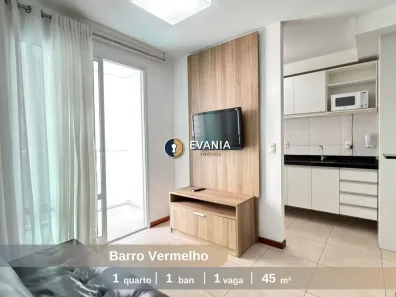 Apartamento com 1 Quarto para alugar, 45m² no Barro Vermelho, Vitória