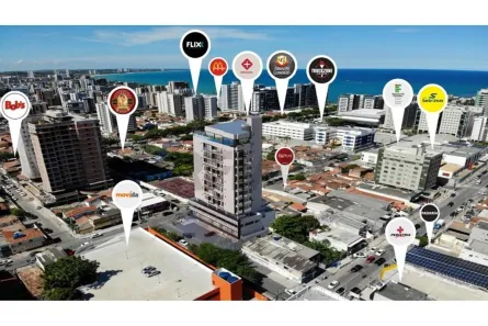 Apartamento com 1 Quarto à venda, 27m² no Jatiúca, Maceió