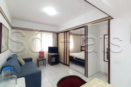 Flat com 1 Quarto para alugar, 32m² no Jardim Paulista, São Paulo