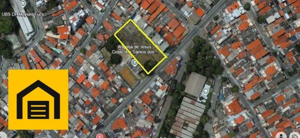 Lote/Terreno para alugar, 2238m² no Jardim Santo Antônio, Santo André