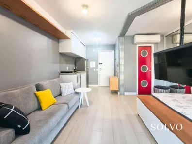 Apartamento com 1 Quarto para alugar, 35m² no Bela Vista, São Paulo