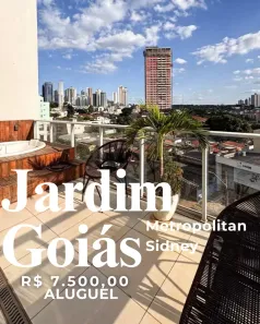 Apartamento com 2 Quartos para alugar, 77m² no Jardim Goiás, Goiânia
