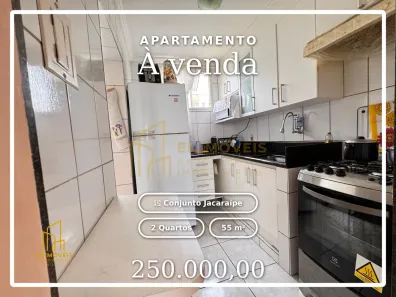 Apartamento com 2 Quartos à venda, 55m² no Conjunto Jacaraípe, Serra