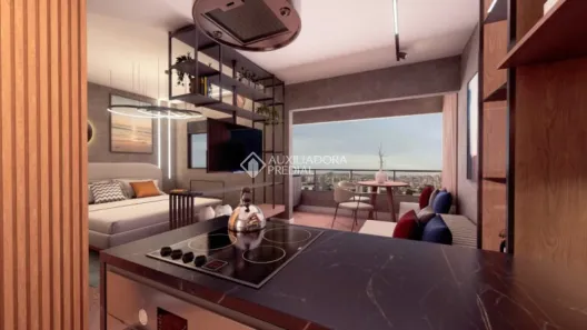 Apartamento com 1 Quarto à venda, 44m² no Jardim, Santo André