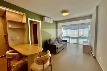 Apartamento com 1 Quarto para alugar, 45m² no Indianópolis, São Paulo