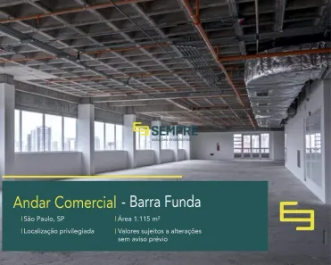 Imóvel Comercial para alugar, 1115m² no Parque Industrial Tomas Edson, São Paulo