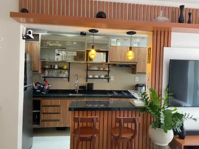 Apartamento com 2 Quartos para alugar, 61m² no Araçagy, São José de Ribamar