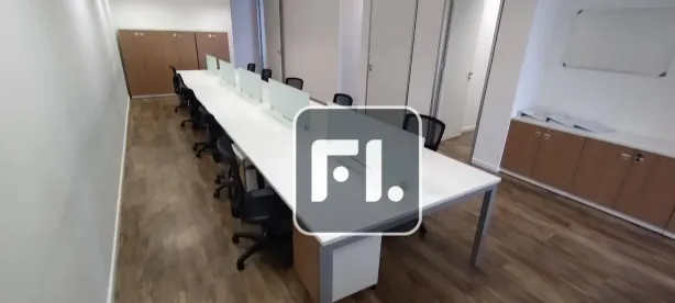 Sala Comercial para alugar, 130m² no Cidade Monções, São Paulo