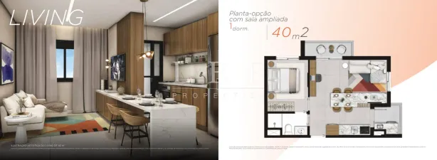 Apartamento com 2 Quartos à venda, 45m² no Vila Pompéia, São Paulo