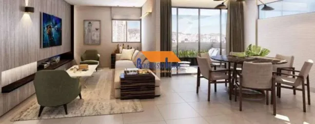 Apartamento com 4 Quartos à venda, 134m² no Funcionários, Belo Horizonte