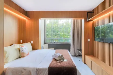 Kitnet com 1 Quarto à venda, 35m² no Santo Amaro, São Paulo