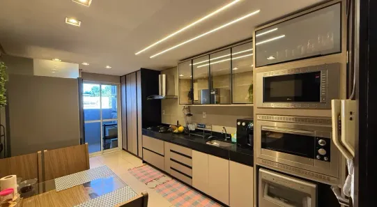 Apartamento com 3 Quartos para alugar, 108m² no Plano Diretor Sul, Palmas