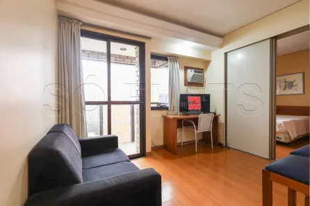 Flat com 1 Quarto à venda, 37m² no Moema, São Paulo