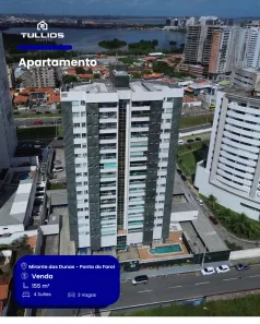 Apartamento com 4 Quartos à venda, 155m² no Ponta do Farol, São Luís