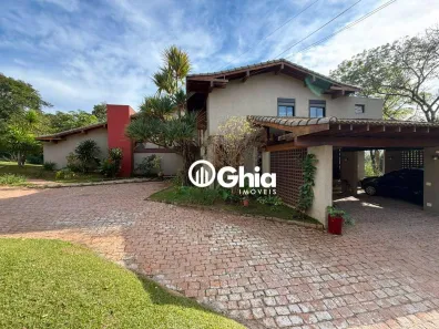 Casa de Condomínio com 4 Quartos para venda ou aluguel, 750m² no Sítios de Recreio Gramado, Campinas