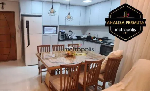 Apartamento com 3 Quartos à venda, 73m² no Vila Valparaíso, Santo André
