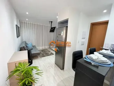 Apartamento com 1 Quarto para alugar, 38m² no Centro, Guarulhos