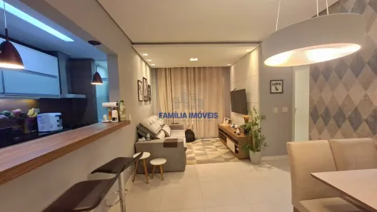 Apartamento com 2 Quartos à venda, 65m² no Vila Mathias, Santos