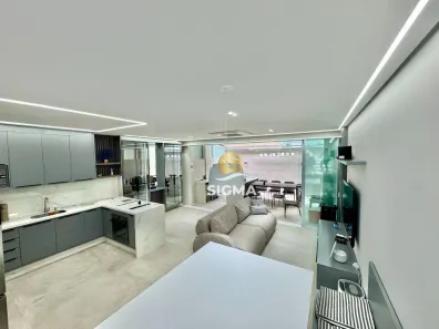 Apartamento com 3 Quartos à venda, 110m² no Loteamento João Batista Julião, Guarujá