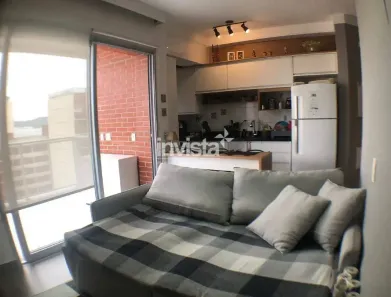 Apartamento com 1 Quarto para alugar, 45m² no Boqueirão, Santos