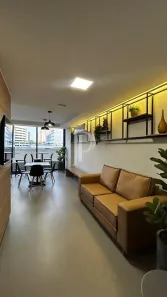 Apartamento com 2 Quartos para alugar, 47m² no Praia da Costa, Vila Velha