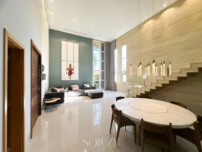 Casa de Condomínio com 4 Quartos para alugar, 390m² no Residencial Alphaville Flamboyant, Goiânia