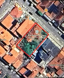 Lote/Terreno à venda, 589m² no Benfica, Fortaleza