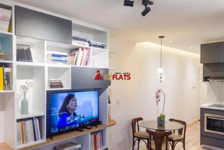 Flat com 1 Quarto à venda, 57m² no Cerqueira César, São Paulo
