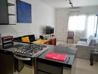 Apartamento com 1 Quarto para alugar, 55m² no Alphaville Centro Industrial e Empresarial/Alphaville., Barueri